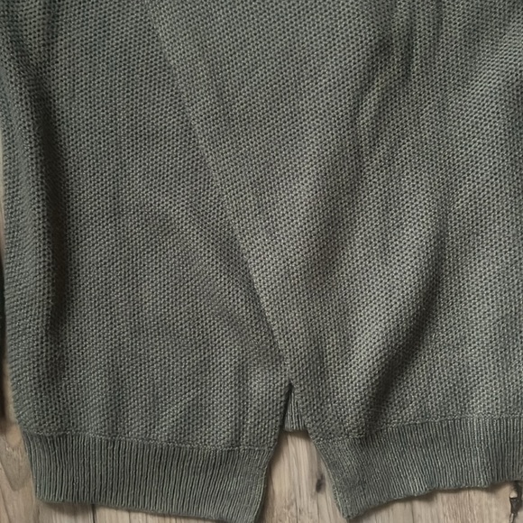 Madewell Province Cross-Back Pullover Sweater- Olive - Picture 5 of 5